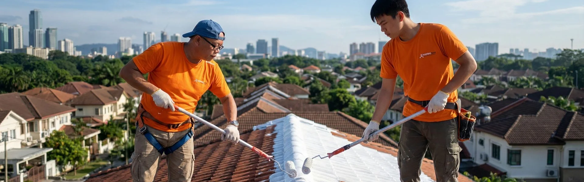 Roof Coating and Heat Reflective Paint for Puchong Homes