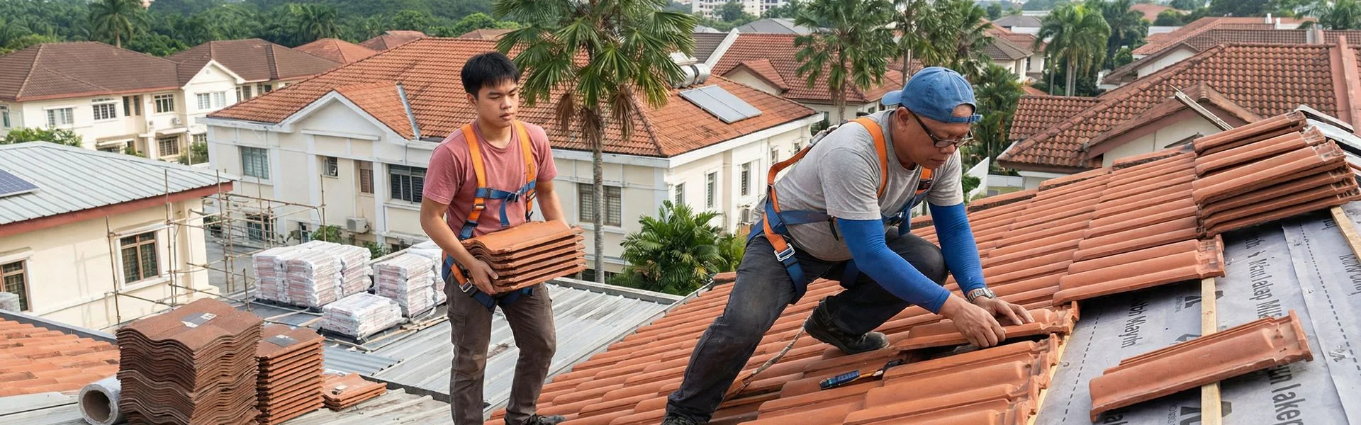 Roof Installation and Re-Roofing Services in Puchong