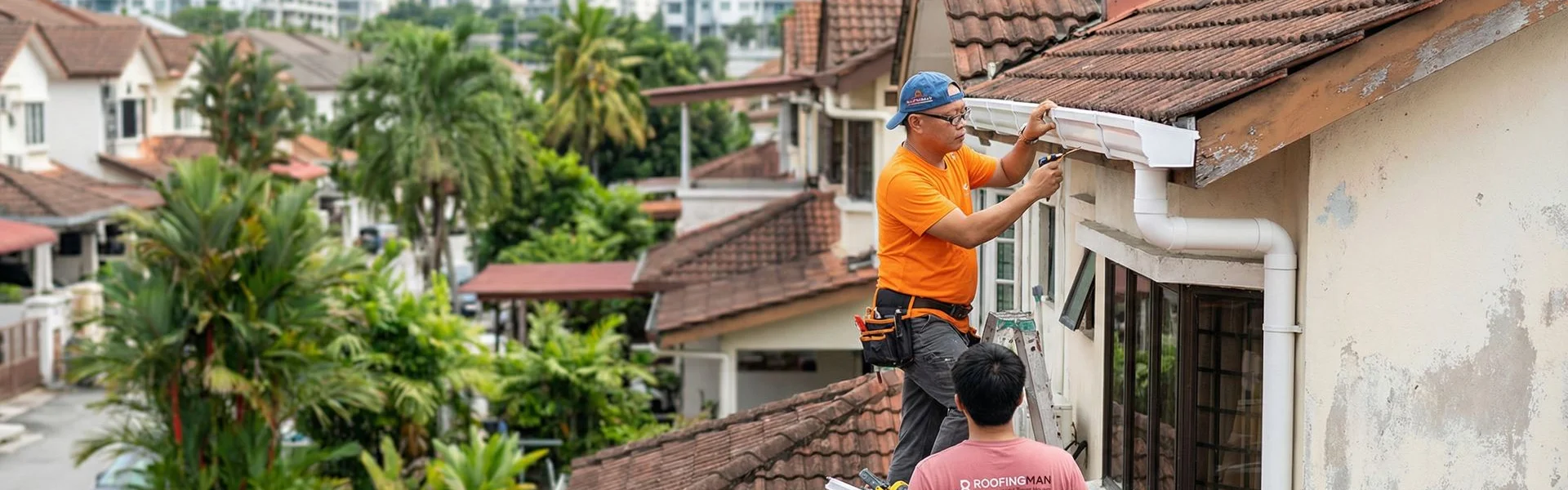 Gutter Installation, Cleaning and Repair in Puchong
