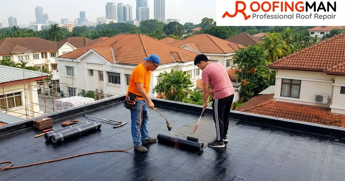 Guide to Flat Roof Waterproofing in Puchong