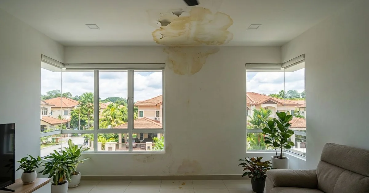 7 Warning Signs Your Roof Is Leaking in Puchong