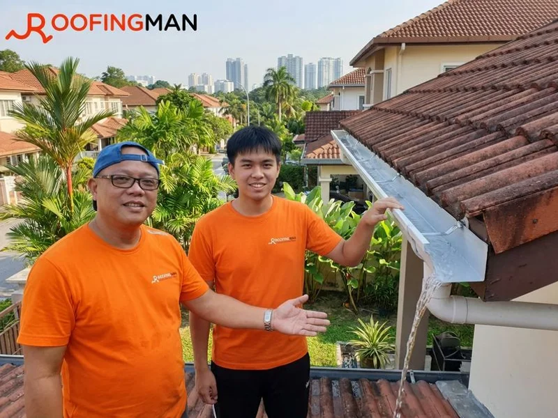 Gutter Services Puchong work example 4