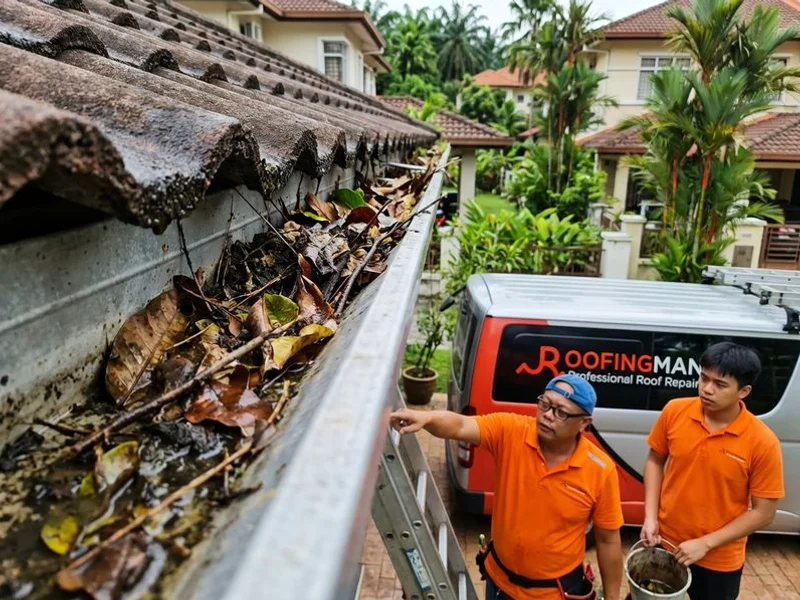 Gutter Services Puchong work example 2