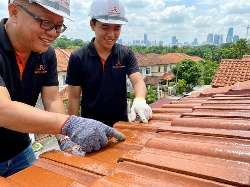 Roof Coating & Painting Puchong work example 3