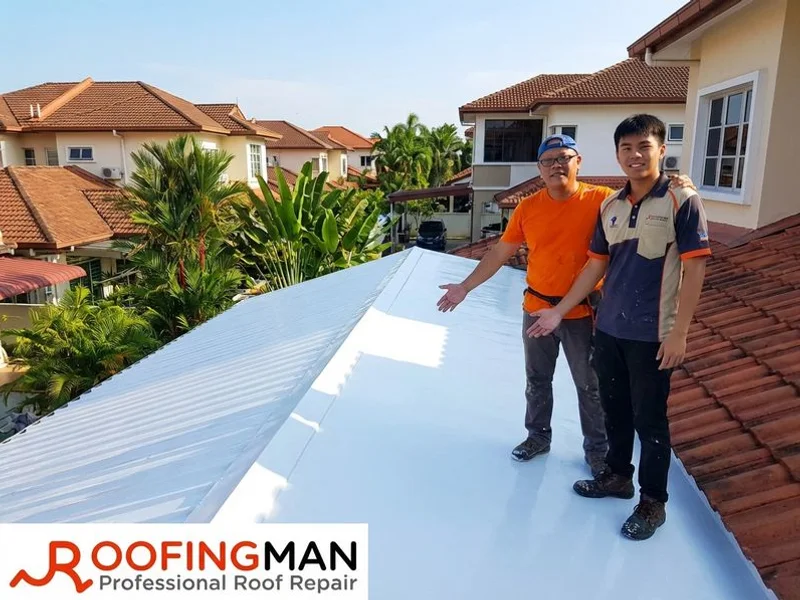 Roof Coating & Painting Puchong work example 4