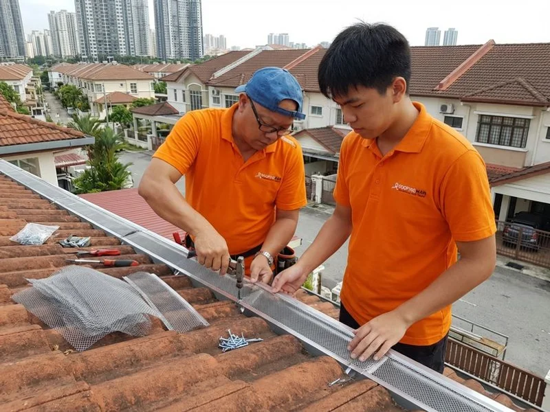 Gutter Services Puchong work example 3