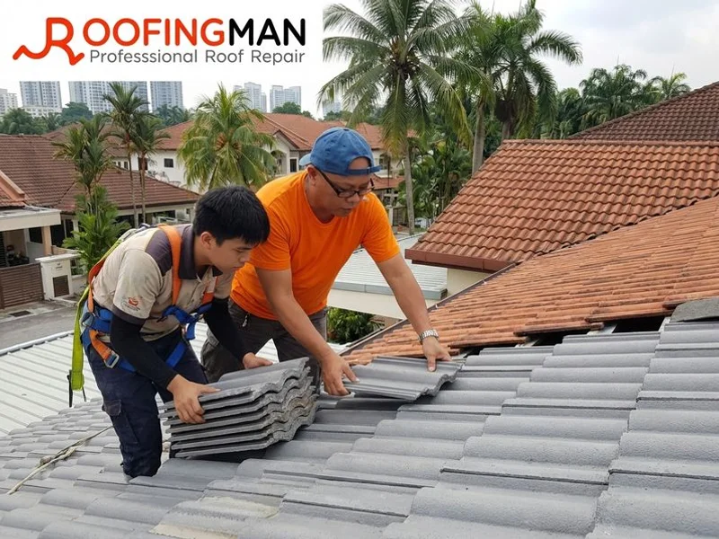 Roof Installation & Replacement Puchong work example 2