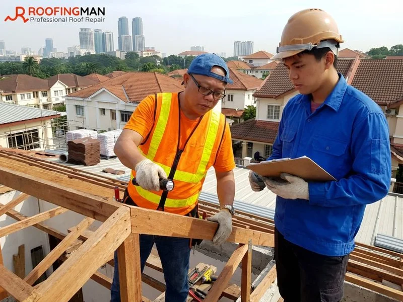 Roof Installation & Replacement Puchong work example 1