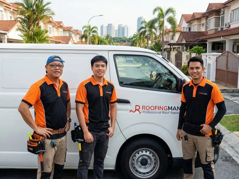 The Roofing Man Puchong team