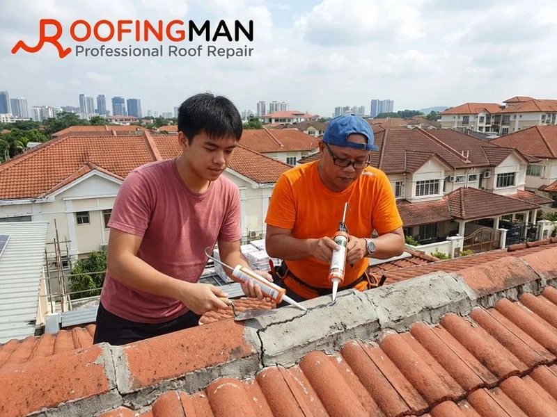Roof Maintenance Puchong work example 2